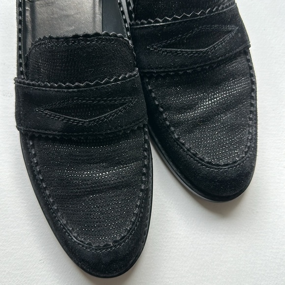Stuart Weitzman black suede loafers - Picture 10 of 10